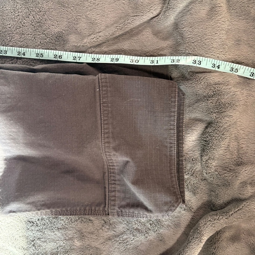 CQR Mens Cargo Pants Gray Size 36W x 34L Work Utility Outdoor Adventure - Picture 9 of 10